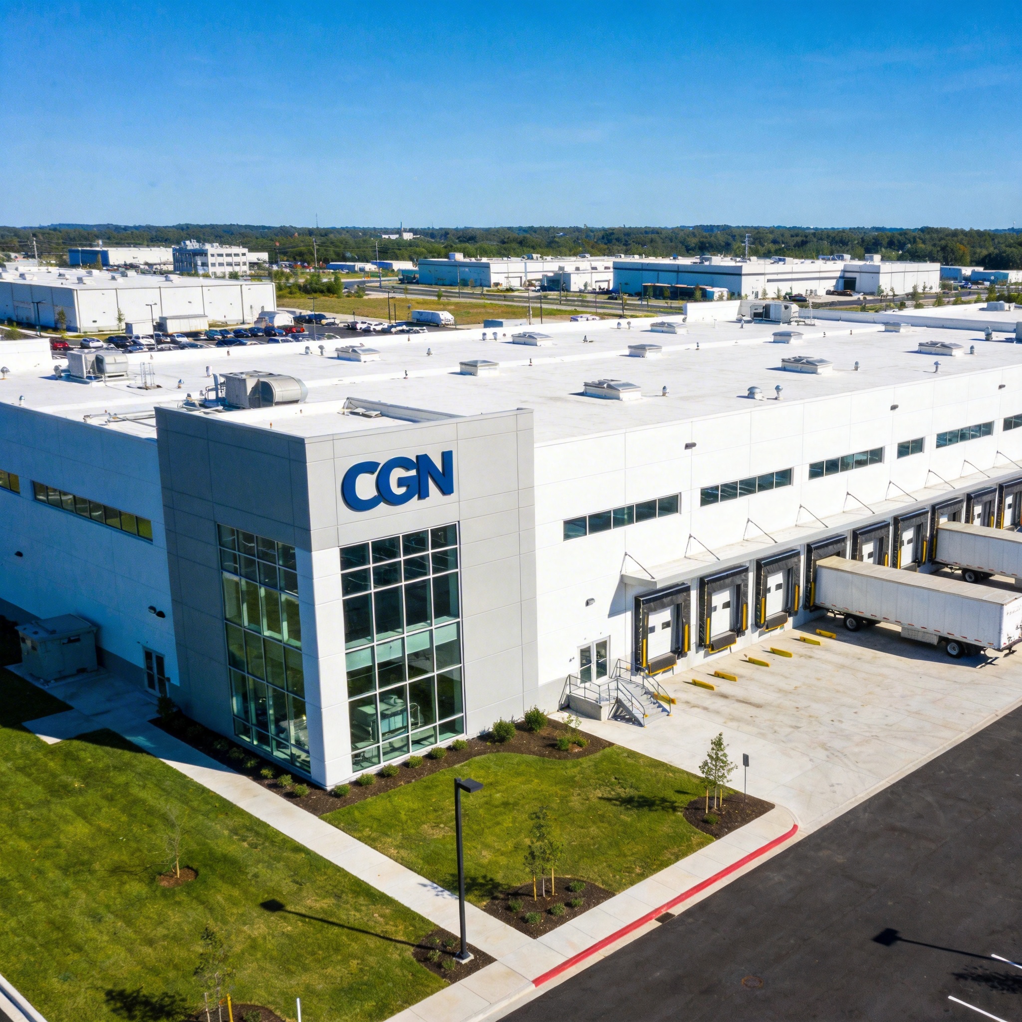 クリーンルーム作業場外部视角