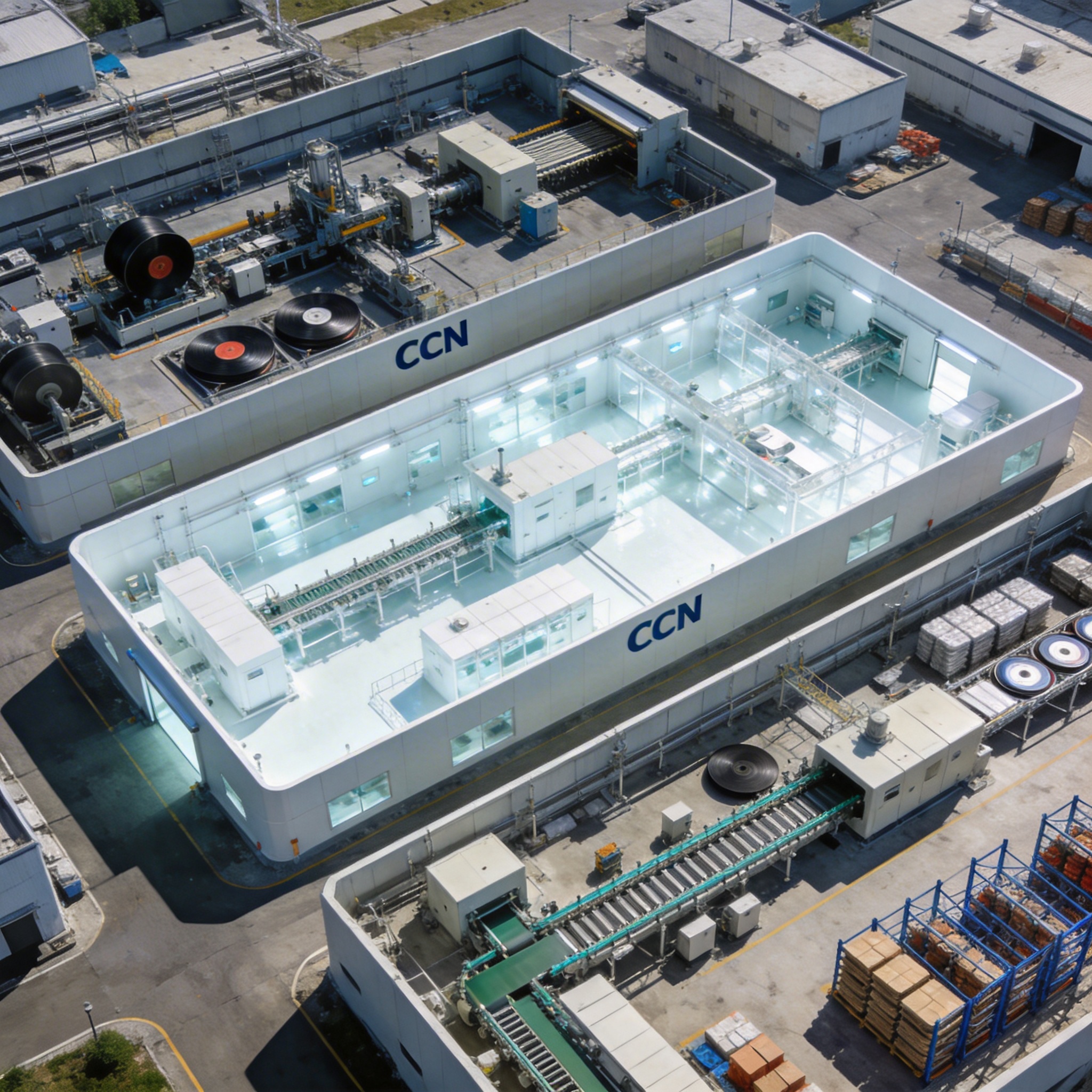 CGN 3大製造ライン鳥瞰情報图