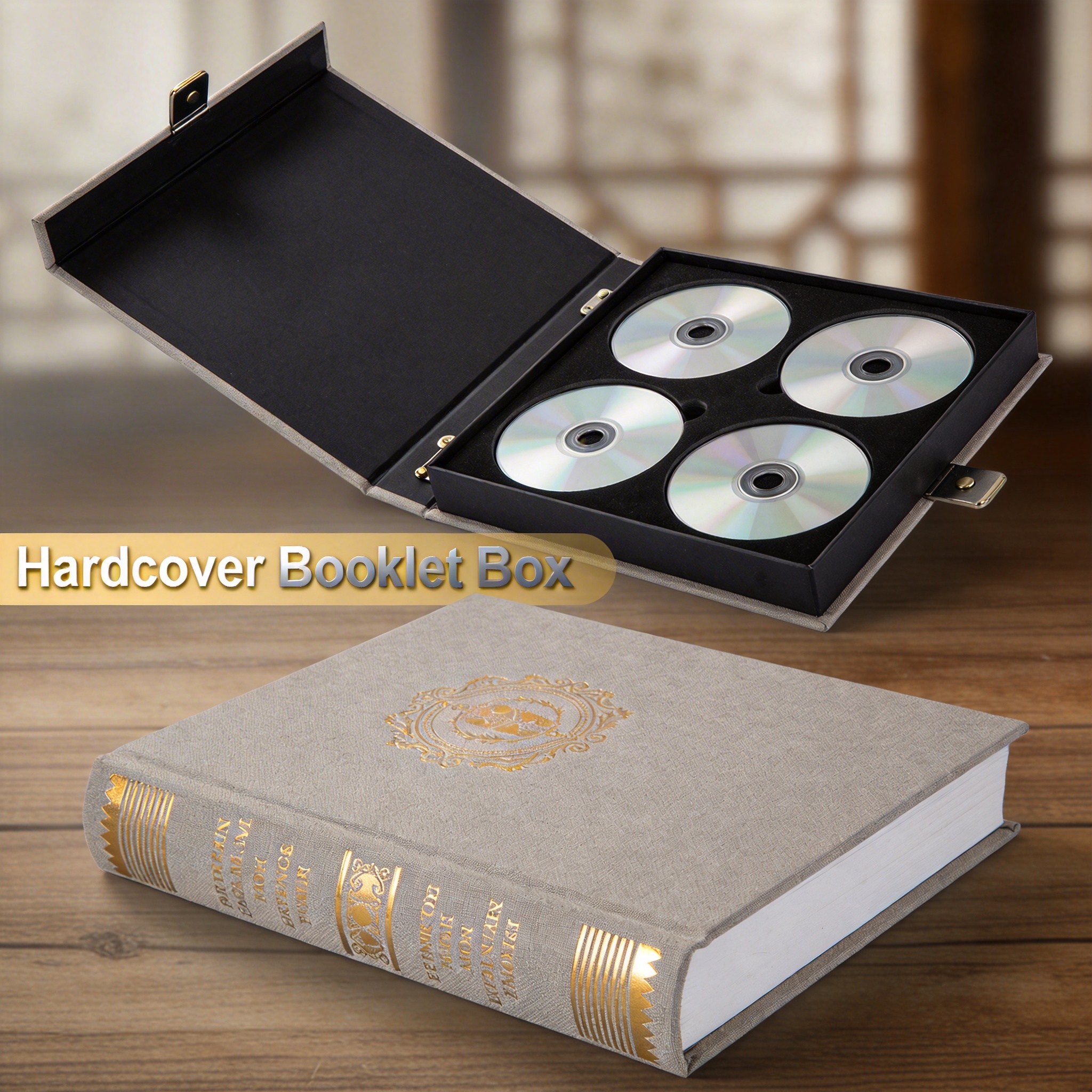 Hardcover Booklet Box