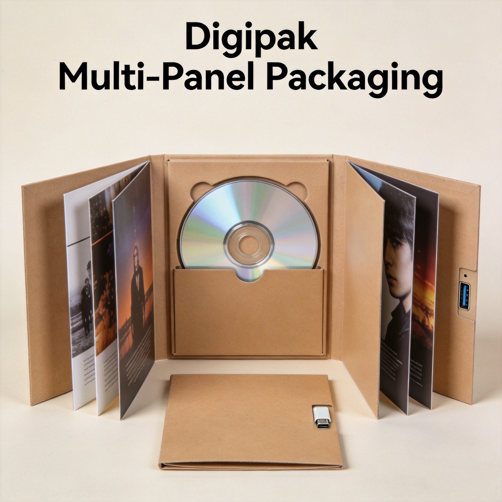 Digipak Multi-Panel Packaging