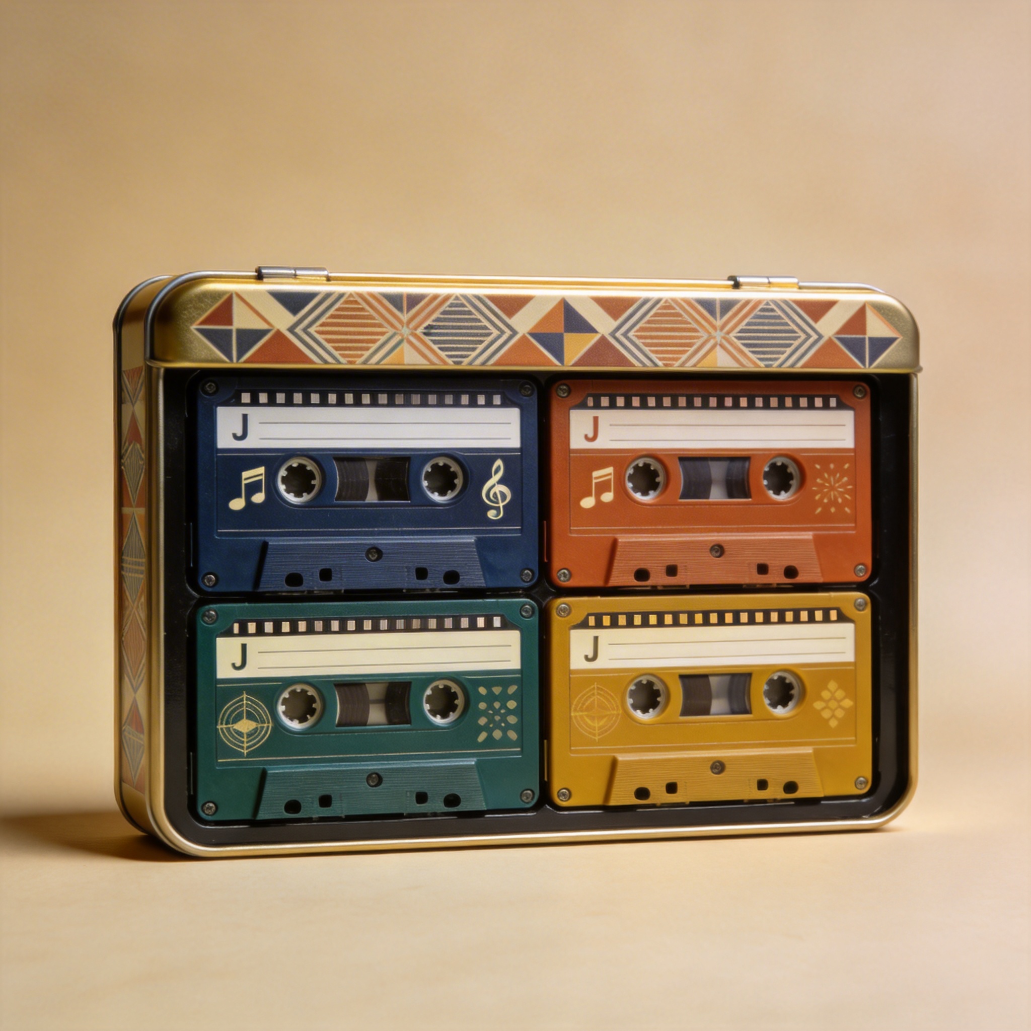 《Analog Heart》四盘卡带铁盒套装