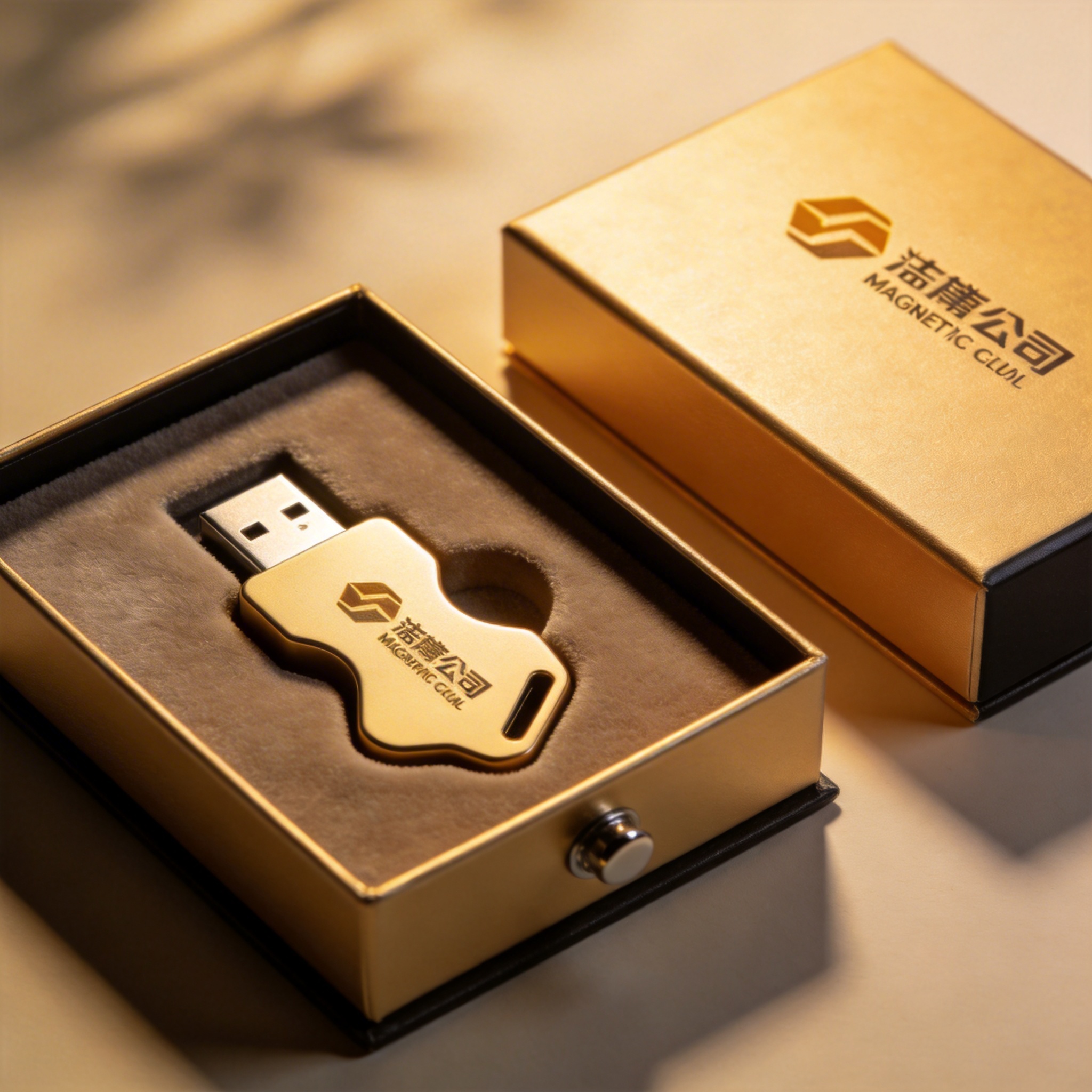 品牌U盘定制造型磁吸精装礼盒