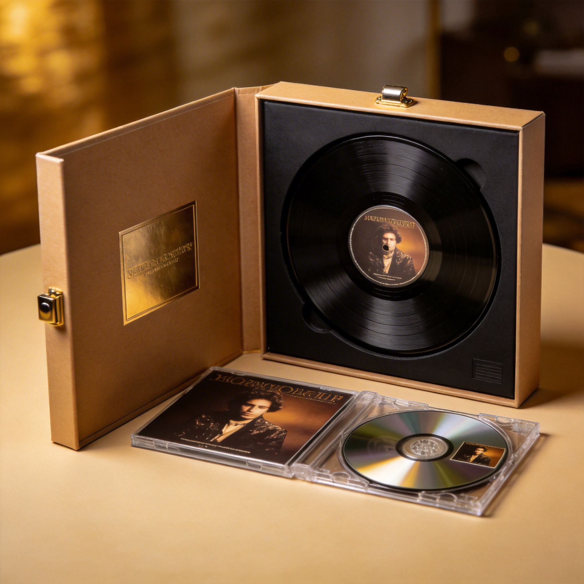 黑胶+光盘组合包装