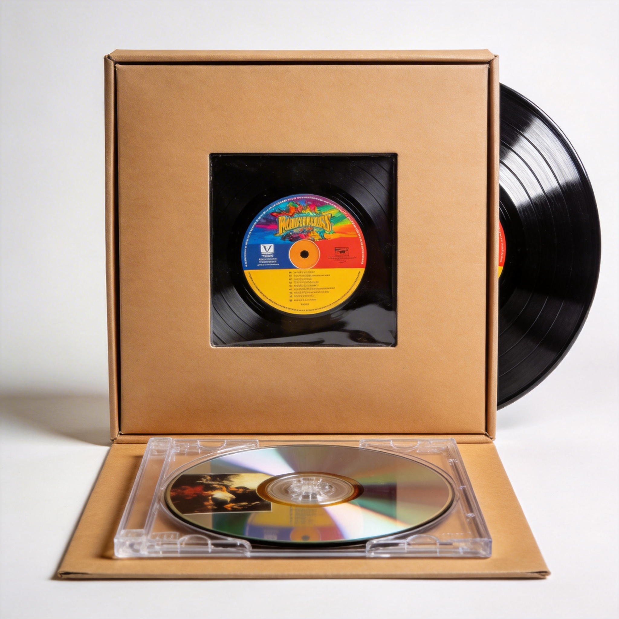 黑胶+光盘组合成品