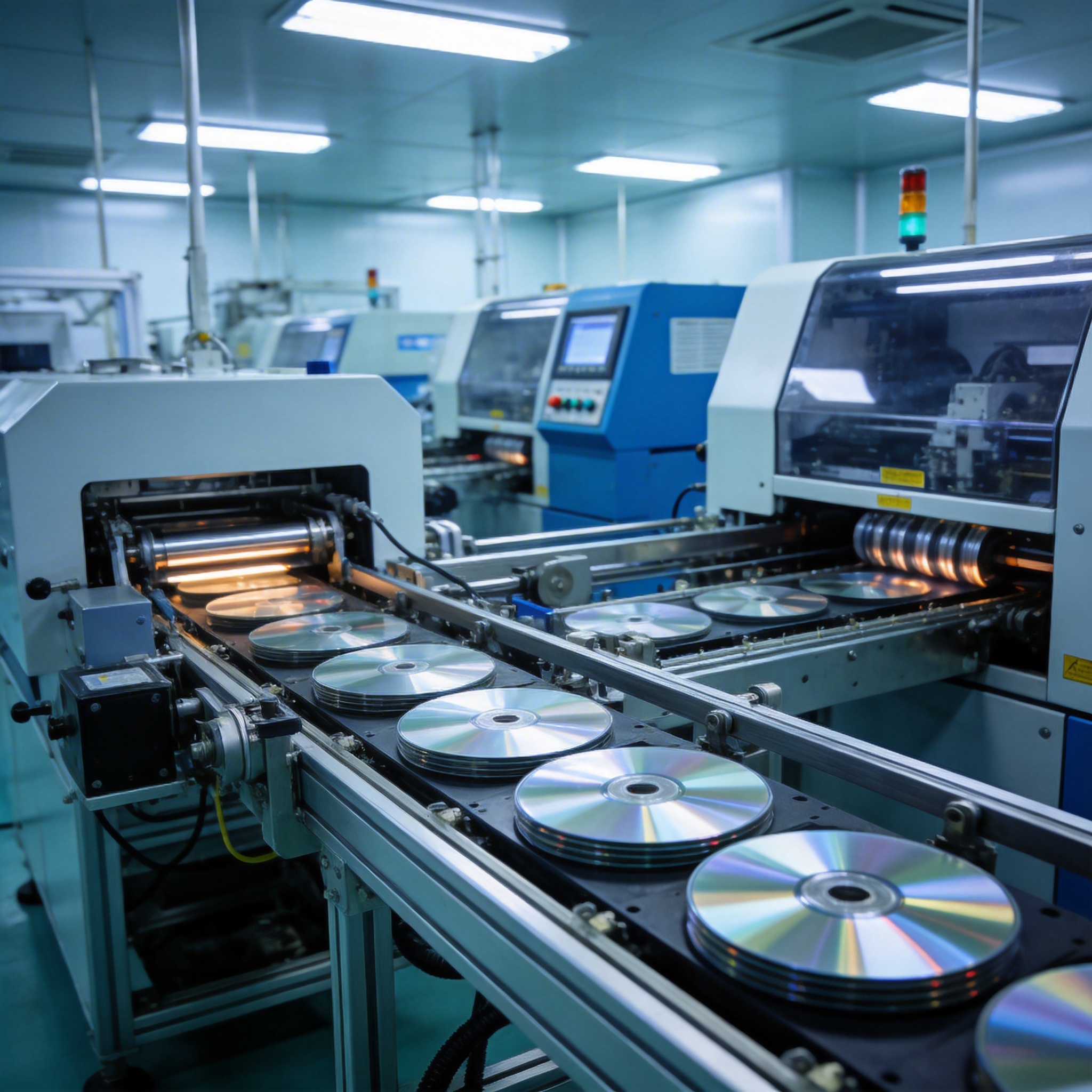 Professional optical disc production - CD DVD Blu-ray manufacturing