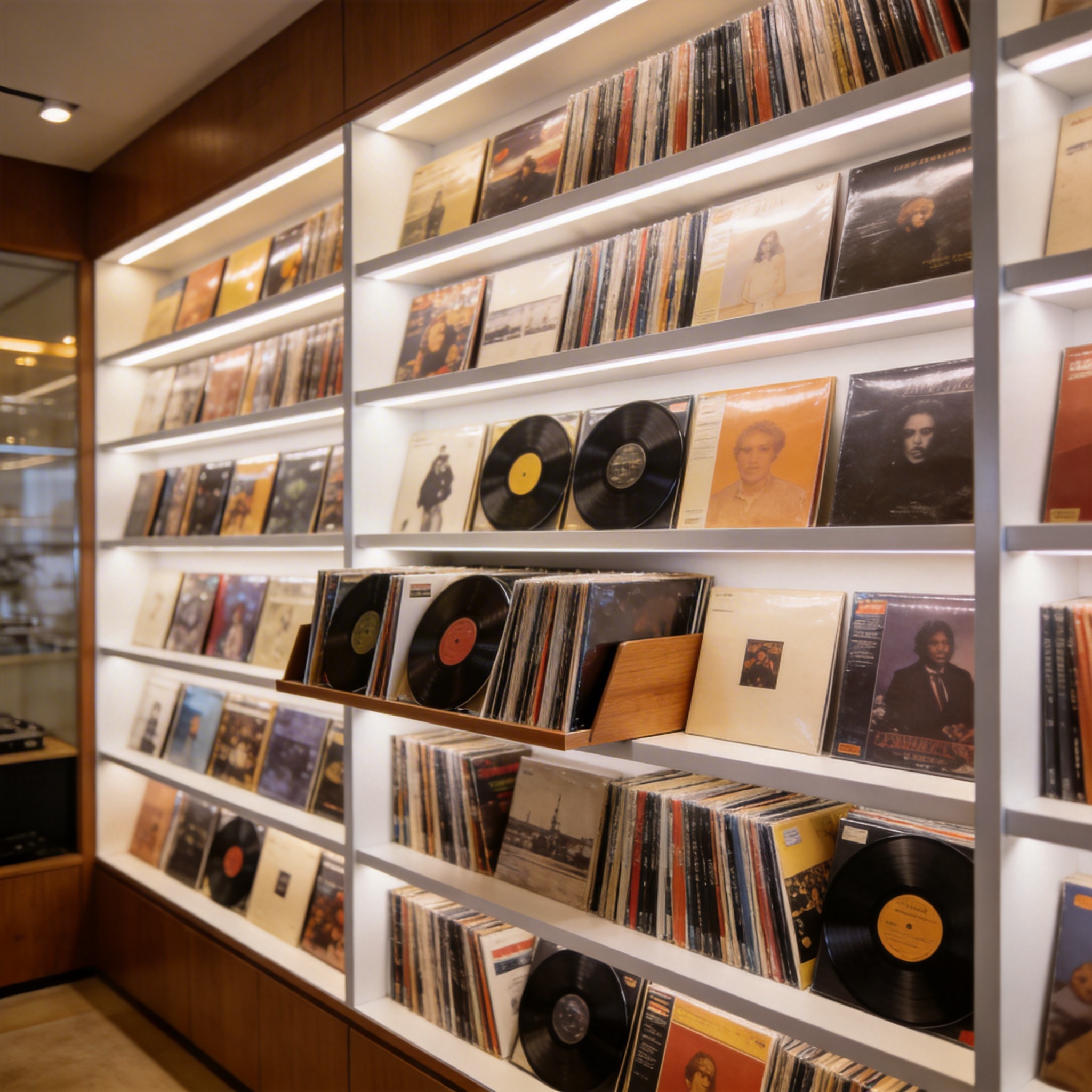 Record collection display