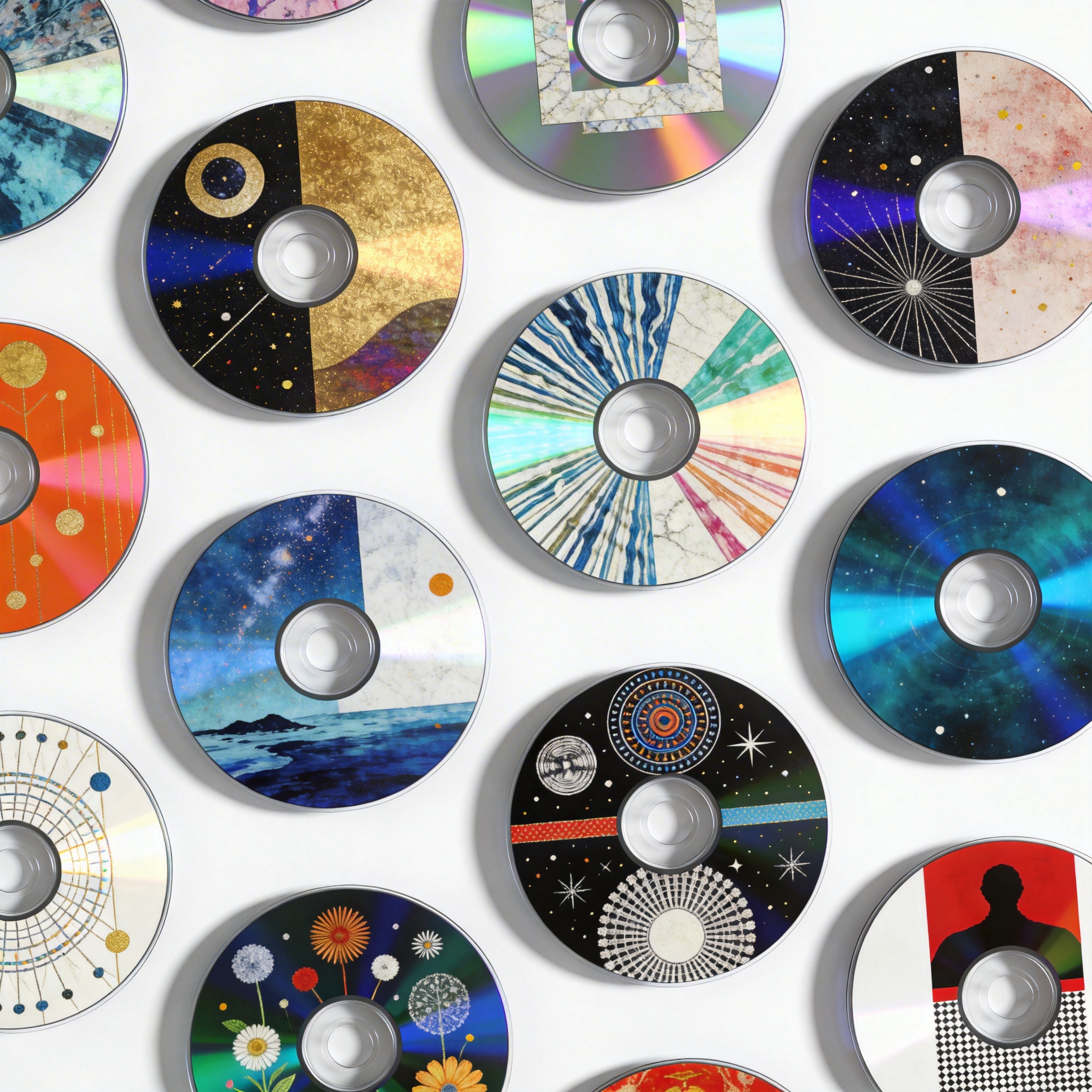 Picture disc color display