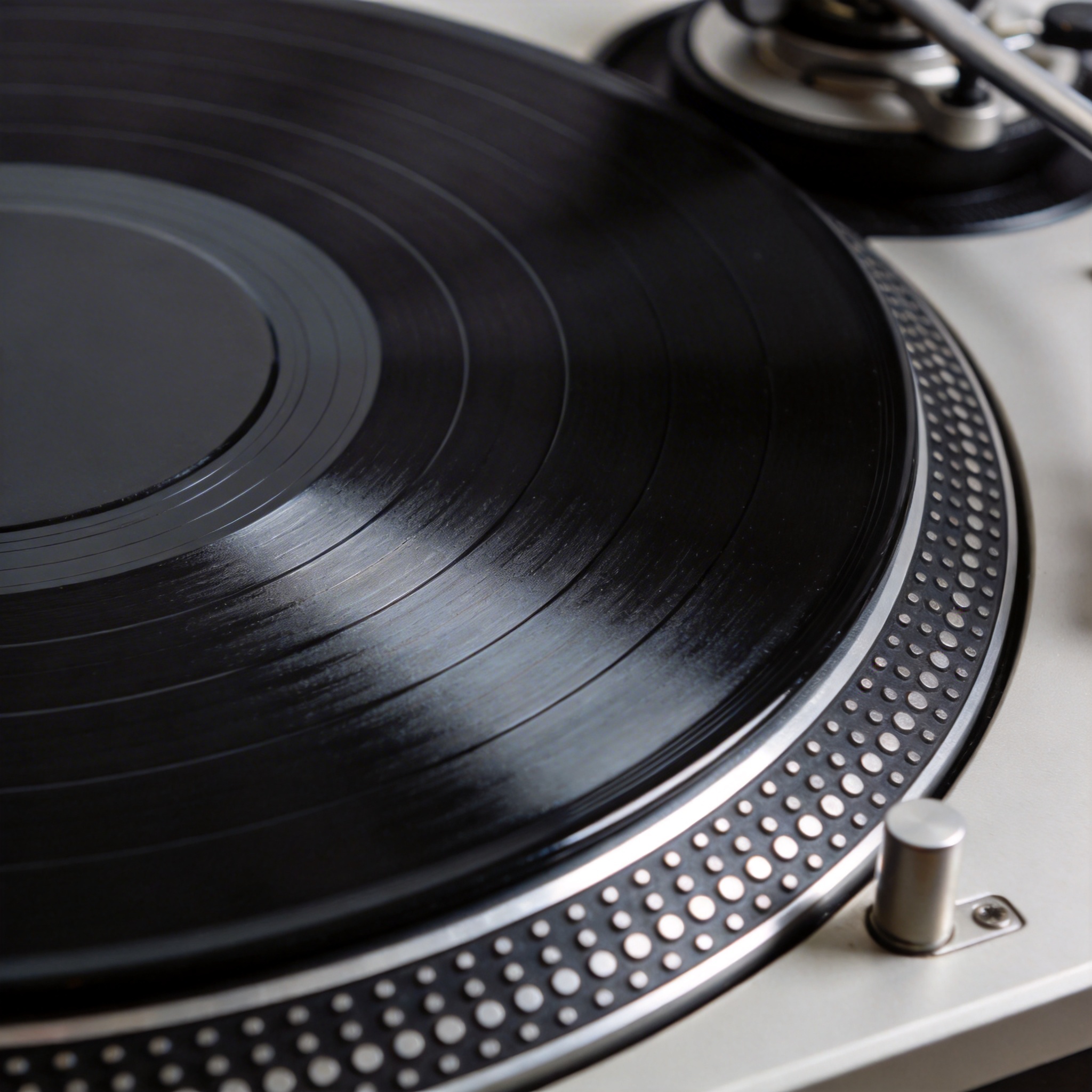 Standard black vinyl record