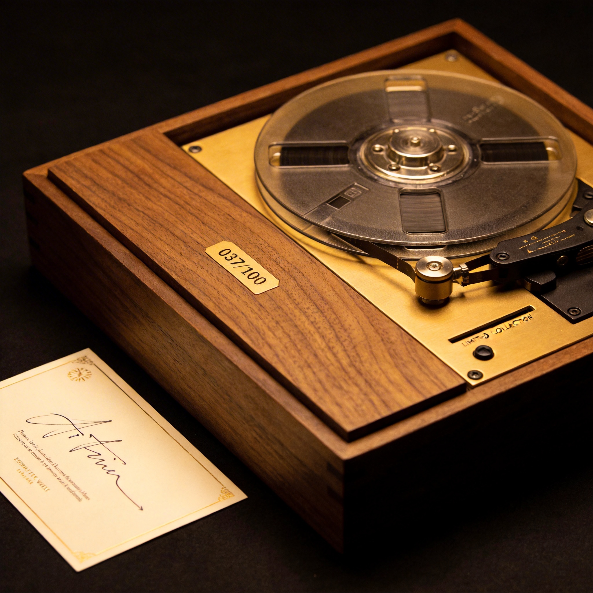 Limited edition collector's reel-to-reel tape set